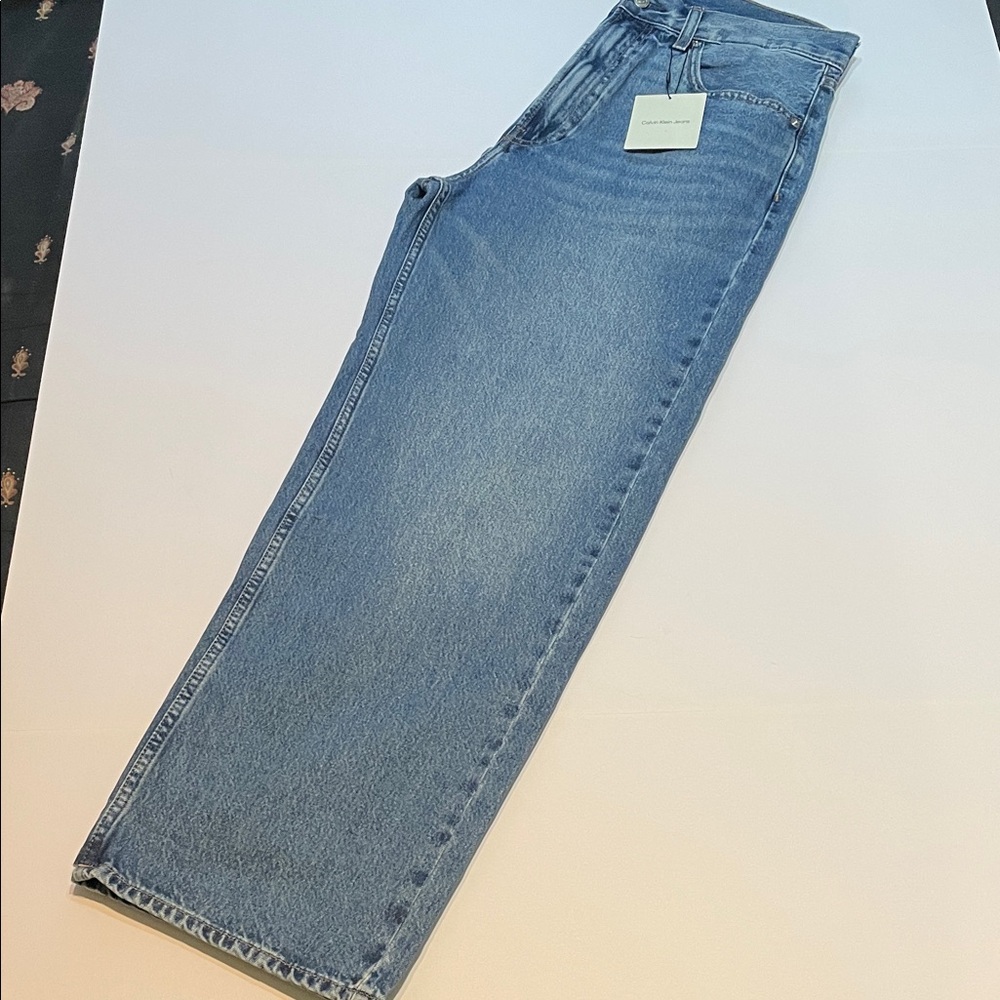 Calvin Klein Men's Jeans Straight Leg x Medium Wash